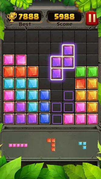 Block Puzzle Guardian (Блок Пазл Хранитель) [МОД: Меню, Бесконечные монеты и Открытые уровни] Screenshot 4