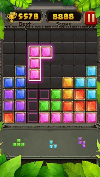 Block Puzzle Guardian (Блок Пазл Хранитель) [МОД: Меню, Бесконечные монеты и Открытые уровни] Screenshot 5