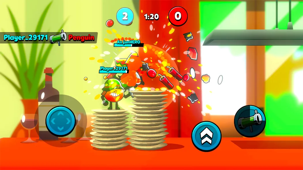 Food Gang [МОД: Меню, Бесконечные монеты и Открытые уровни] Screenshot 2