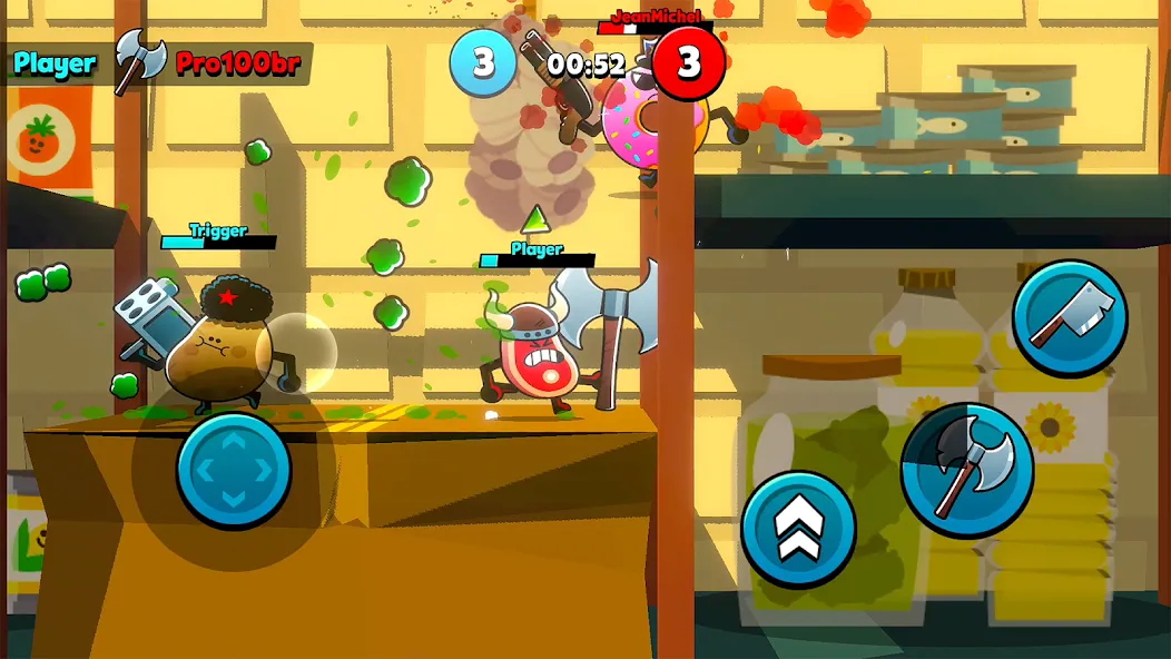 Food Gang [МОД: Меню, Бесконечные монеты и Открытые уровни] Screenshot 4