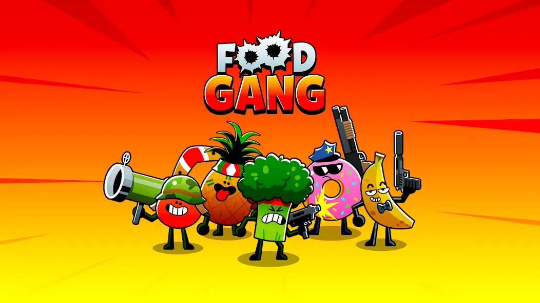 Food Gang [МОД: Меню, Бесконечные монеты и Открытые уровни] Screenshot 5