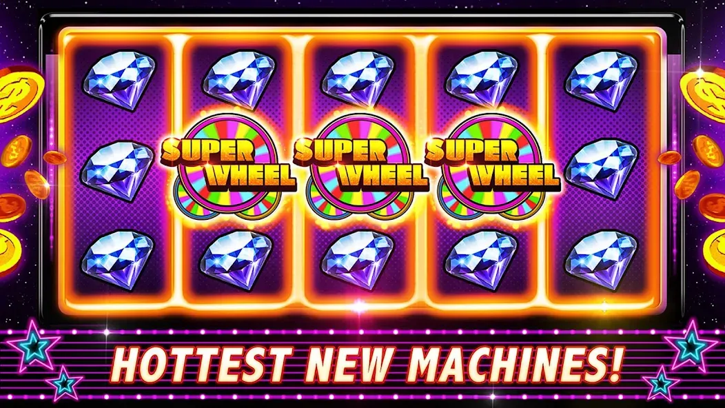 Super Win Slots - Vintage Slot (упер Вин Слотс) [МОД: Много денег, Монет и Все открыто] Screenshot 2