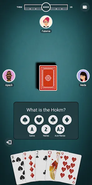 Hokm+ [МОД: Много монет, Открытые уровни и Мега MOD] Screenshot 2