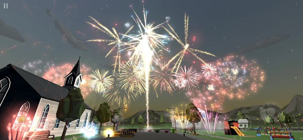 Fireworks Play (Файерворкс Плей) [МОД: Много денег, Монет и Все открыто] Screenshot 2