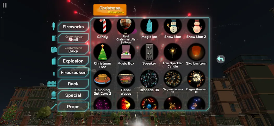 Fireworks Play (Файерворкс Плей) [МОД: Много денег, Монет и Все открыто] Screenshot 5