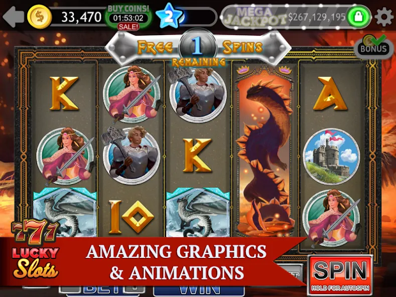 Lucky Slots (Лаки Слотс) [МОД: Деньги, Монеты и Меню MOD] Screenshot 3