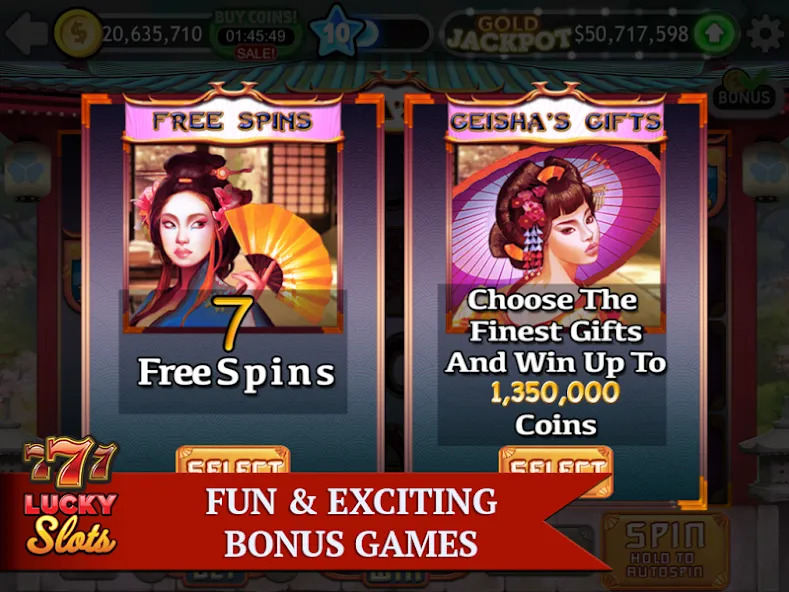 Lucky Slots (Лаки Слотс) [МОД: Деньги, Монеты и Меню MOD] Screenshot 4