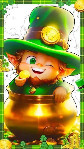 Holiday Relax Coloring Games [МОД: Много денег, Монет и Все открыто] Screenshot 2