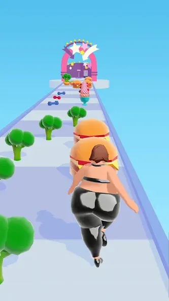 Body Race (Боди Рейс) [МОД: Все открыто, Дополнительные деньги и Меню MOD] Screenshot 1