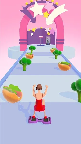 Body Race (Боди Рейс) [МОД: Все открыто, Дополнительные деньги и Меню MOD] Screenshot 2
