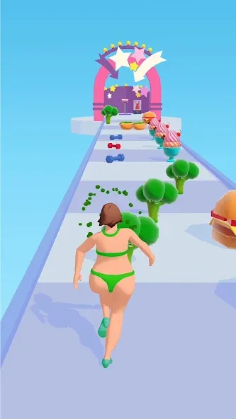Body Race (Боди Рейс) [МОД: Все открыто, Дополнительные деньги и Меню MOD] Screenshot 4