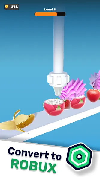 Topping Cream Robux Roblominer (Топпинг Крем Робукс Робломайнер) [МОД: Меню, Бесконечные монеты и Открытые уровни] Screenshot 3