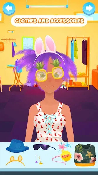 Hair salon games : Hairdresser [МОД: Деньги, Монеты и Меню MOD] Screenshot 3