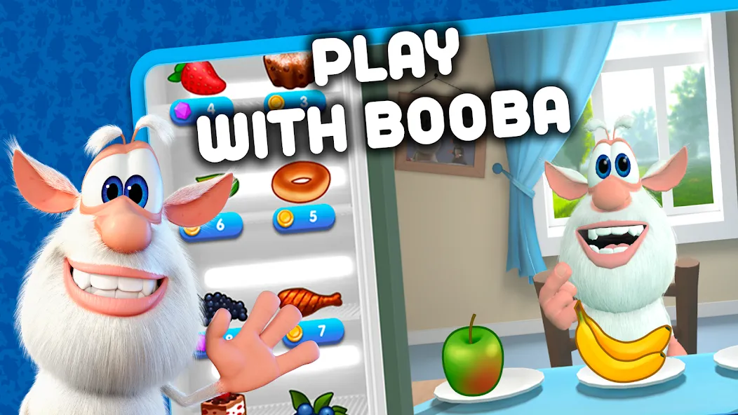 My talking Booba. Virtual pet [МОД: Бесконечные деньги, Монеты и Мега MOD] Screenshot 1