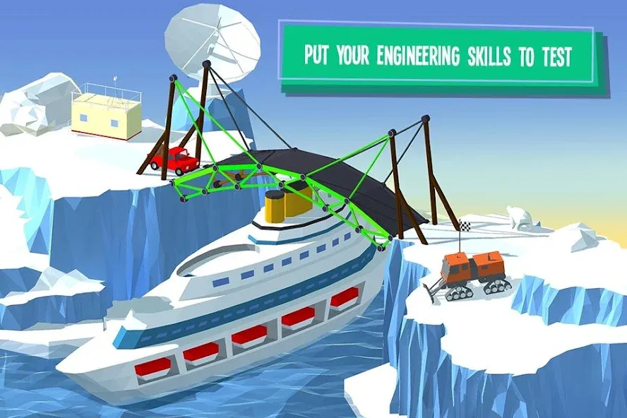 Build a Bridge! [МОД: Бесконечные деньги, Монеты и Мега MOD] Screenshot 4