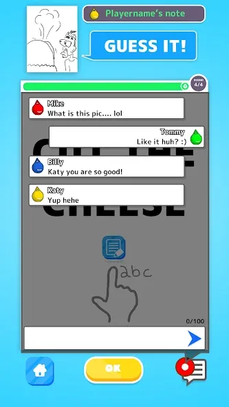 Online Telephone Game - TELPIC [МОД: Все открыто, Дополнительные деньги и Меню MOD] Screenshot 5