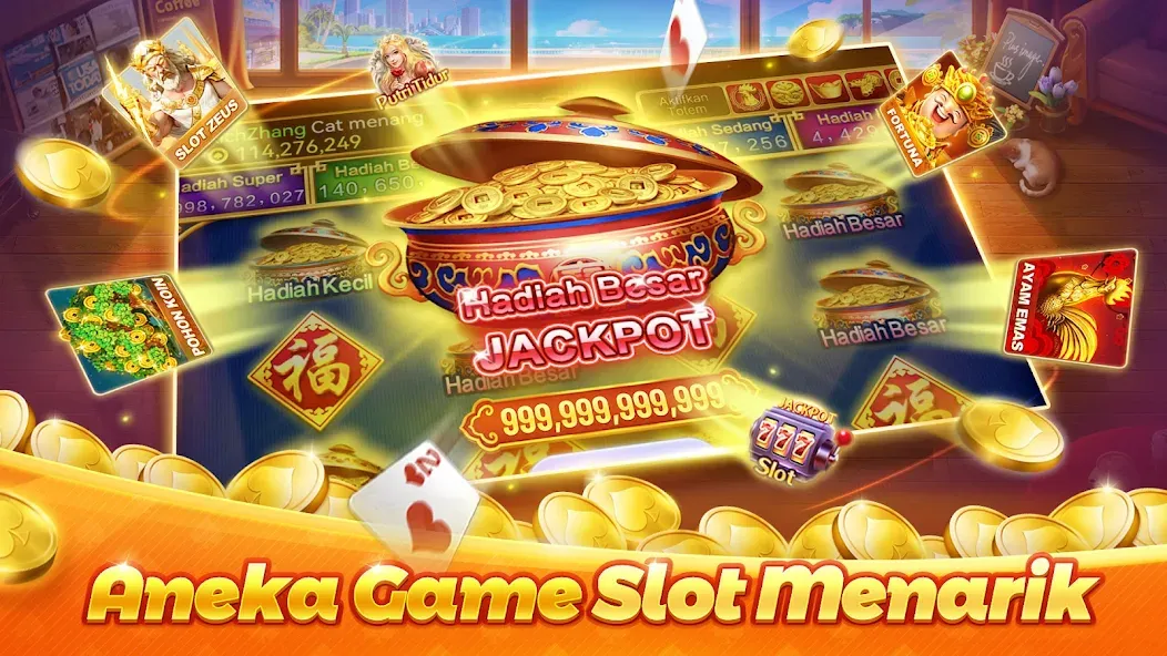 Poker Texas Boyaa (Покер Техас Бояа) [МОД: Меню, Бесконечные монеты и Открытые уровни] Screenshot 3