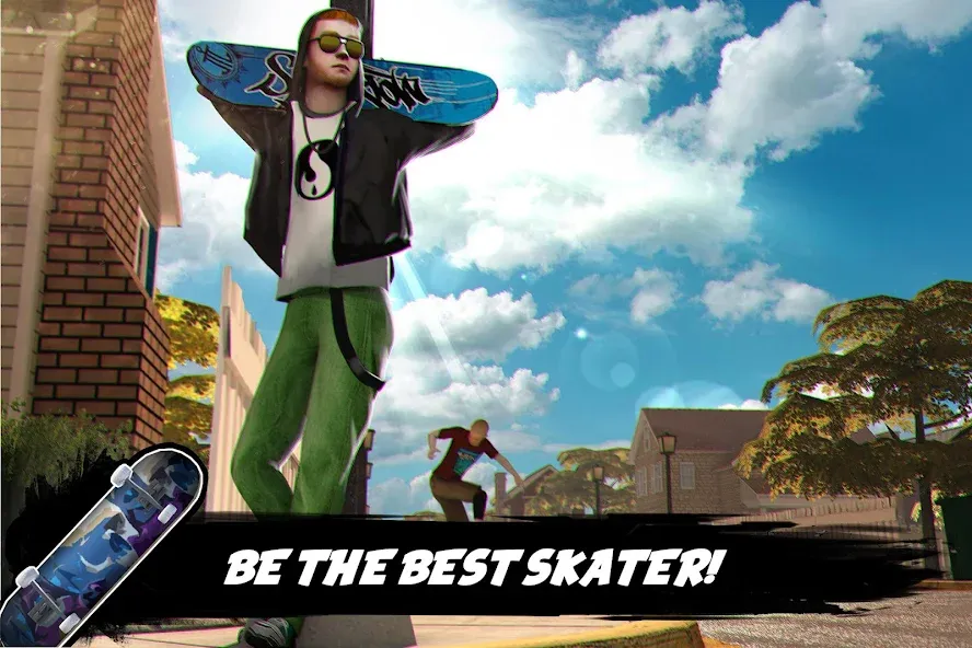 True Skateboarding Ride Style [МОД: Все открыто, Дополнительные деньги и Меню MOD] Screenshot 2