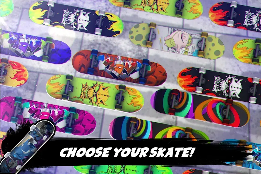 True Skateboarding Ride Style [МОД: Все открыто, Дополнительные деньги и Меню MOD] Screenshot 3