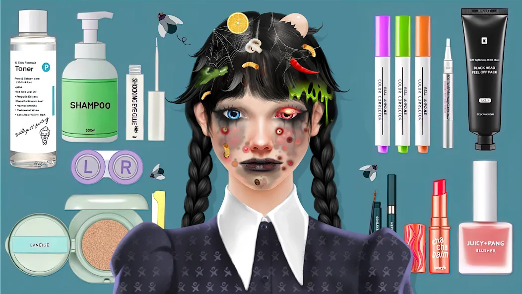 ASMR Doctor Makeup Salon games (АСМР) [МОД: Меню, Бесконечные монеты и Открытые уровни] Screenshot 1