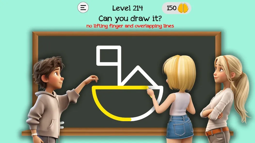 Braindom: Brain Games Test (Брейндом) [МОД: Много монет, Открытые уровни и Мега MOD] Screenshot 1