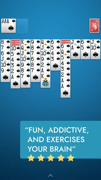Spider Solitaire [МОД: Бесконечные деньги, Монеты и Мега MOD] Screenshot 2