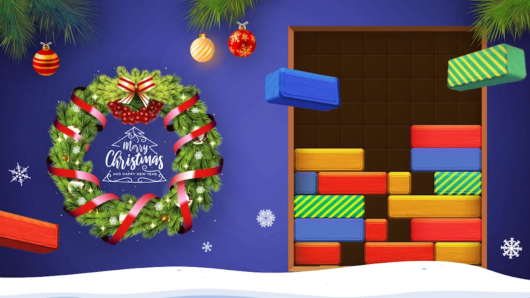 Falling Blocks: Sliding Puzzle (Фоллинг блоксы) [МОД: Меню, Бесконечные монеты и Открытые уровни] Screenshot 1