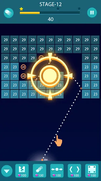 Bricks and Balls - Brick Game [МОД: Много денег, Монет и Все открыто] Screenshot 4
