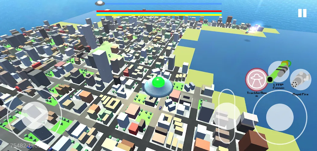 UFO ENEMY KNOWN (ЮФО ВРАГ ИЗВЕСТЕН) [МОД: Меню, Бесконечные монеты и Открытые уровни] Screenshot 2