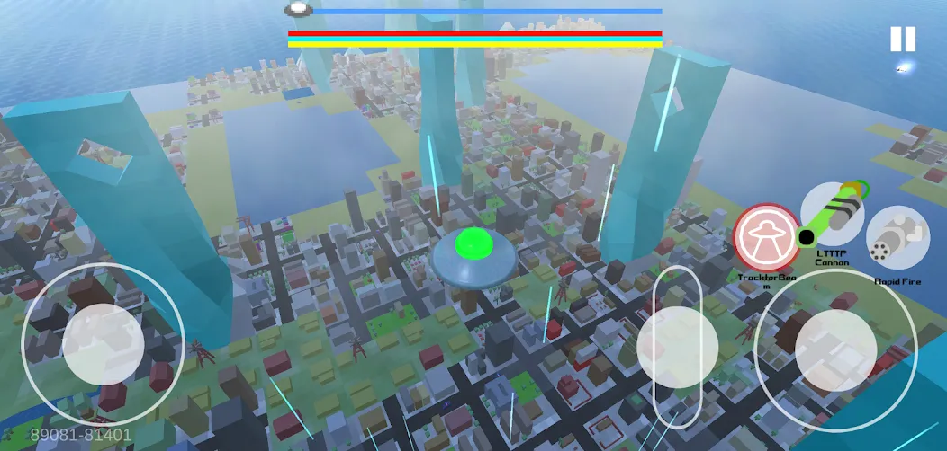 UFO ENEMY KNOWN (ЮФО ВРАГ ИЗВЕСТЕН) [МОД: Меню, Бесконечные монеты и Открытые уровни] Screenshot 3