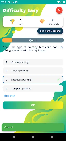 Ultimate Art Quiz (Ультимативная Викторина по искусству) [МОД: Деньги, Монеты и Меню MOD] Screenshot 4