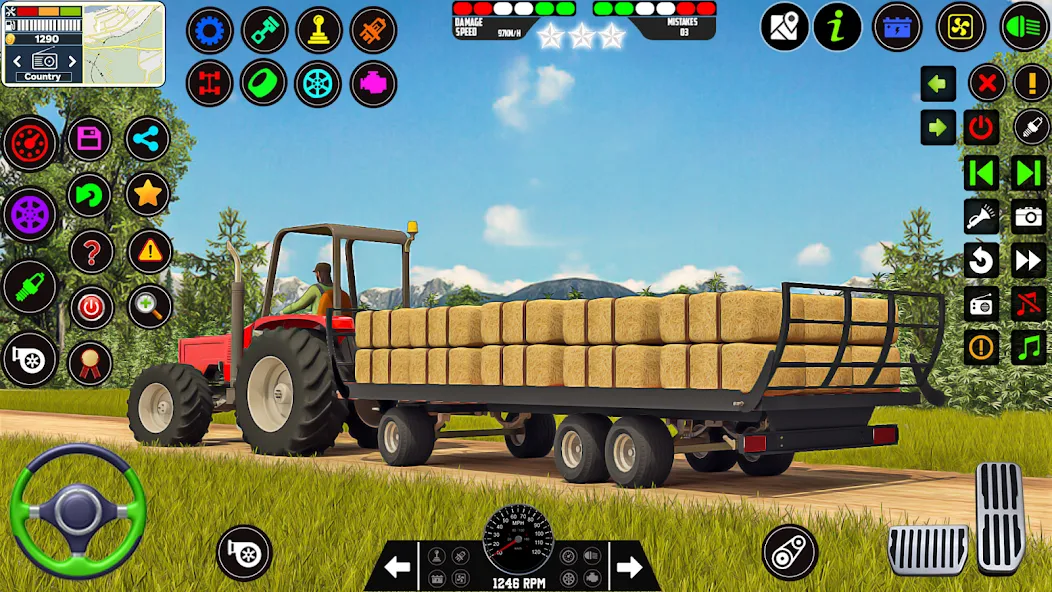 Indian Tractor Game Farming 3D [МОД: Много монет, Открытые уровни и Мега MOD] Screenshot 4
