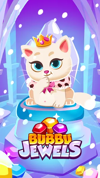 Bubbu Jewels - Merge Puzzle (Буббу Джуэлс) [МОД: Меню, Бесконечные монеты и Открытые уровни] Screenshot 1