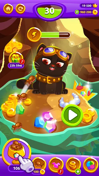 Bubbu Jewels - Merge Puzzle (Буббу Джуэлс) [МОД: Меню, Бесконечные монеты и Открытые уровни] Screenshot 4