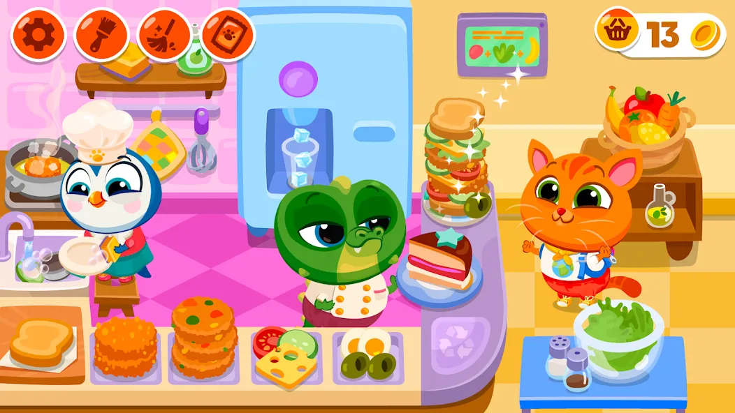 Bubbu School - My Virtual Pets (Буббу Скул) [МОД: Деньги, Монеты и Меню MOD] Screenshot 2