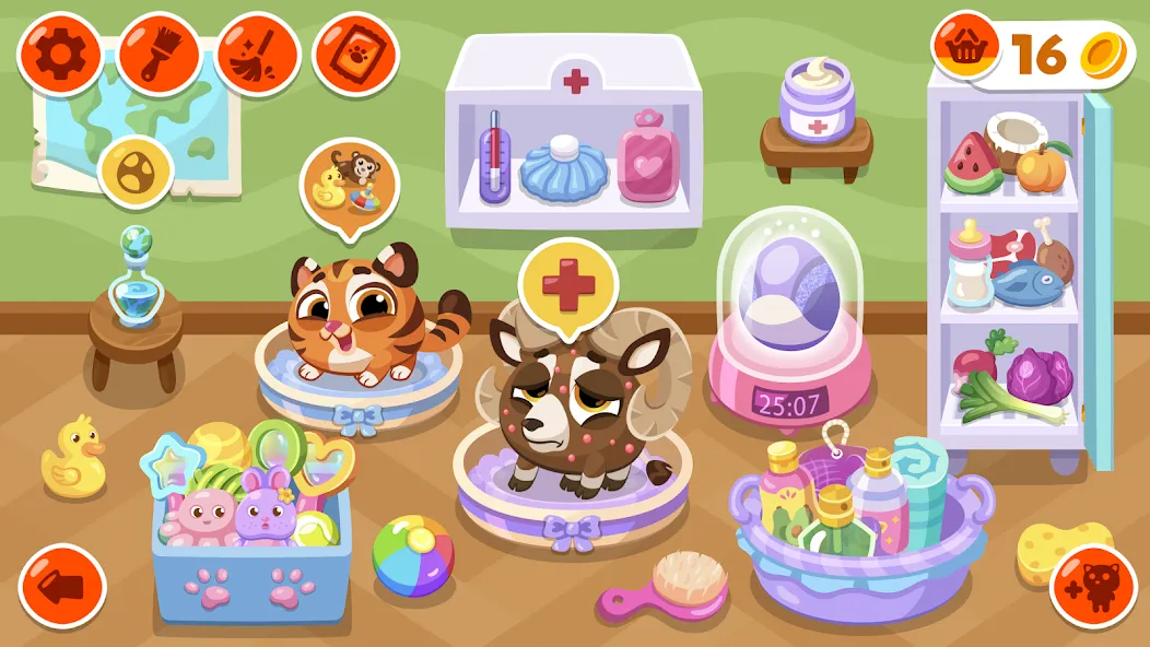 Bubbu School - My Virtual Pets (Буббу Скул) [МОД: Деньги, Монеты и Меню MOD] Screenshot 5
