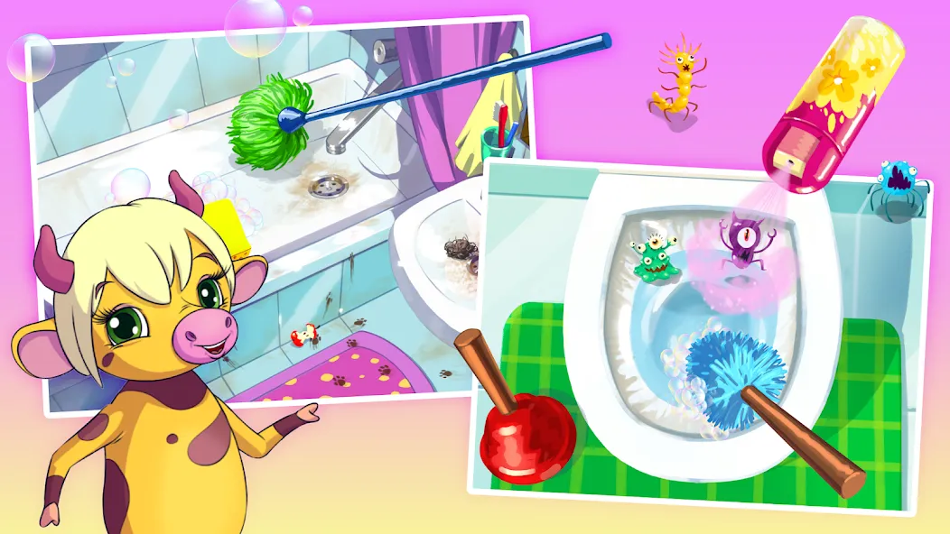 Clean Up Kids [МОД: Много денег, Монет и Все открыто] Screenshot 1