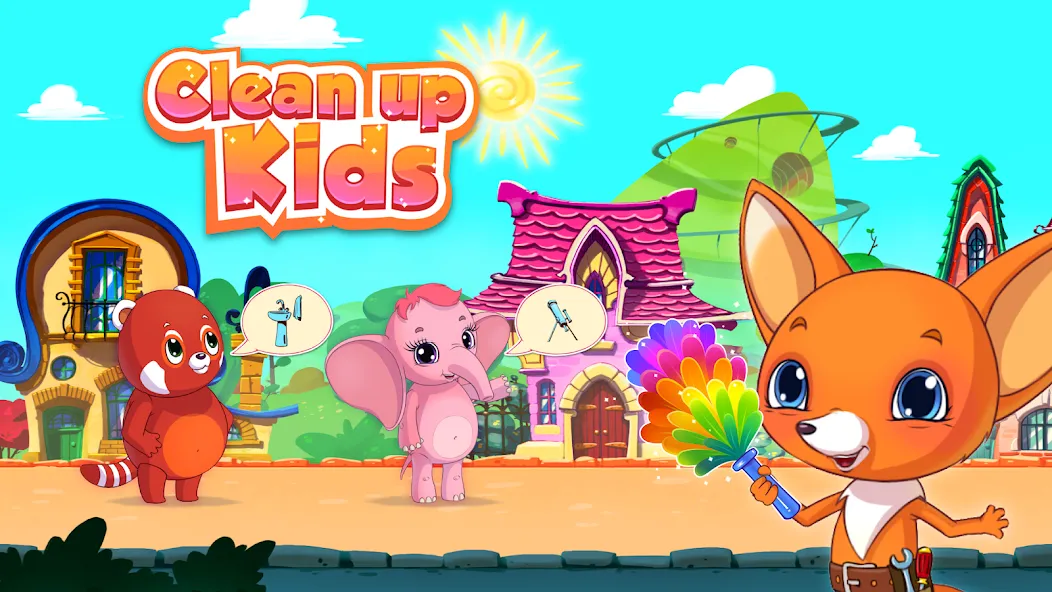 Clean Up Kids [МОД: Много денег, Монет и Все открыто] Screenshot 5