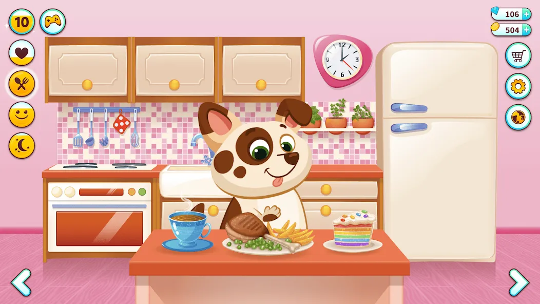 Duddu - My Virtual Pet Dog [МОД: Много монет, Открытые уровни и Мега MOD] Screenshot 3