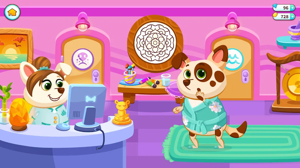 Duddu - My Virtual Pet Dog [МОД: Много монет, Открытые уровни и Мега MOD] Screenshot 5
