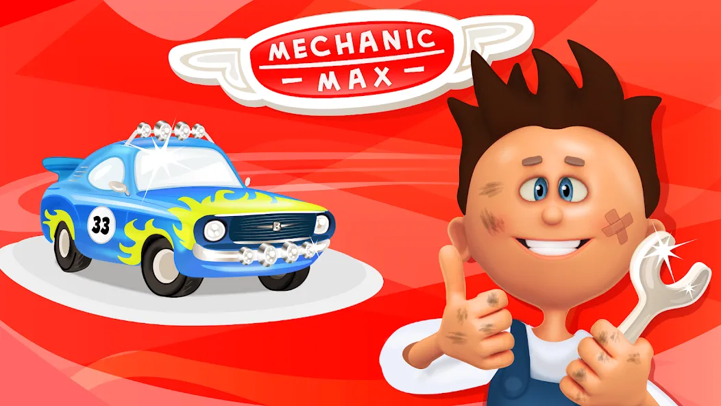 Mechanic Max - Kids Game [МОД: Меню, Бесконечные монеты и Открытые уровни] Screenshot 1