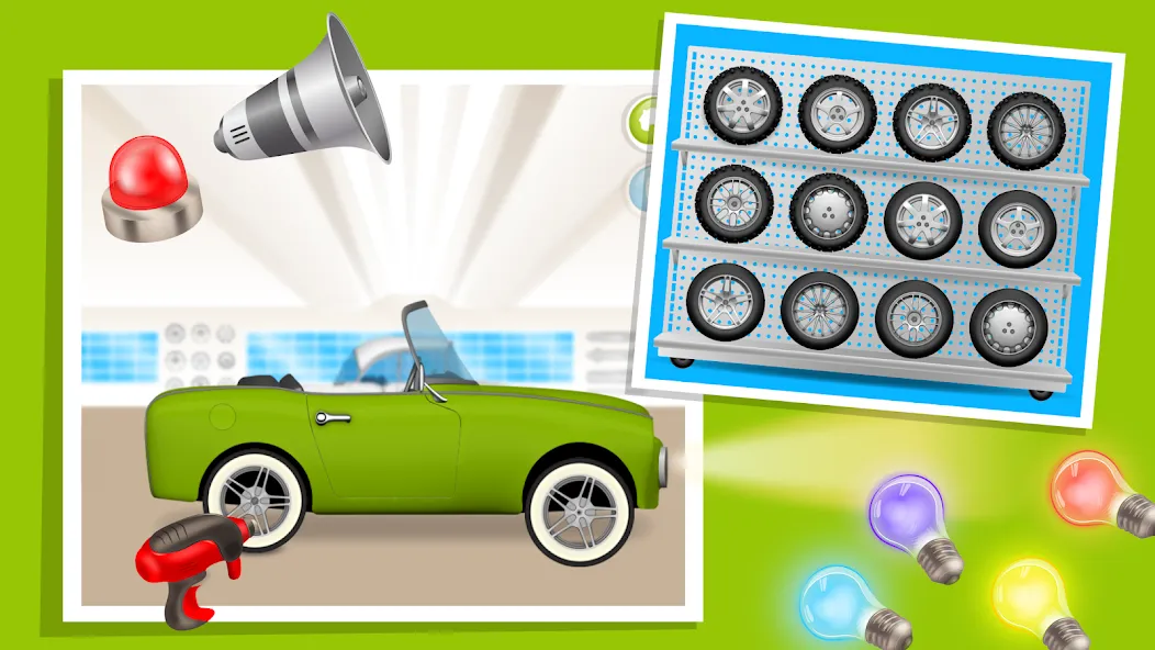 Mechanic Max - Kids Game [МОД: Меню, Бесконечные монеты и Открытые уровни] Screenshot 4