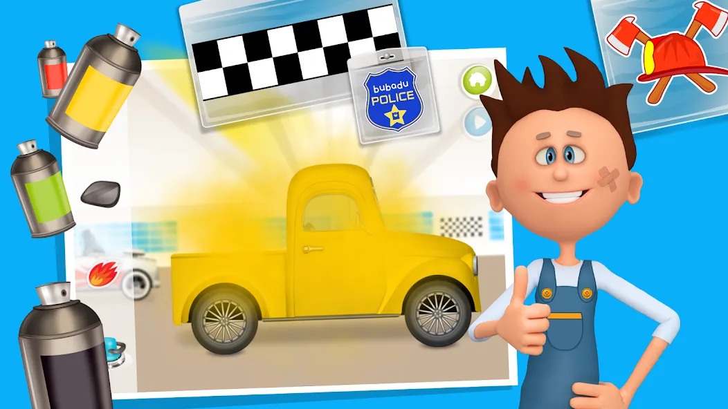 Mechanic Max - Kids Game [МОД: Меню, Бесконечные монеты и Открытые уровни] Screenshot 5