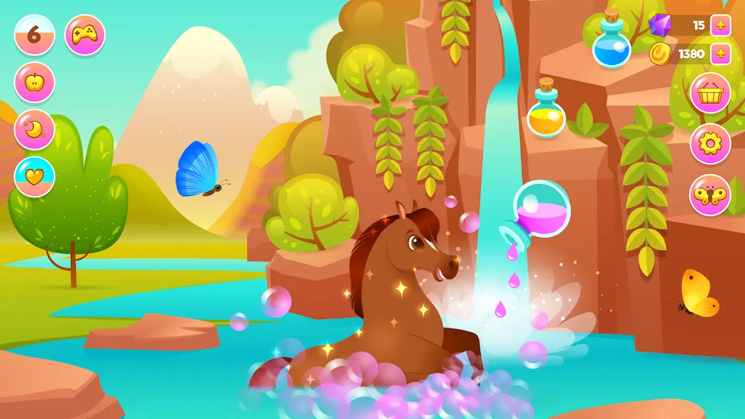 Pixie the Pony - Virtual Pet (Пикси зе Пони) [МОД: Много денег, Монет и Все открыто] Screenshot 1