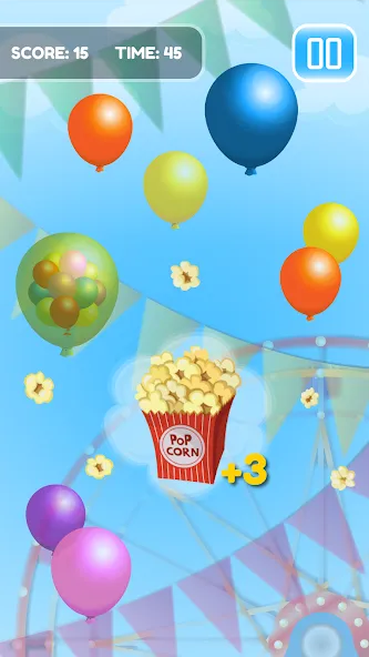 Pop Balloon Kids [МОД: Деньги, Монеты и Меню MOD] Screenshot 2
