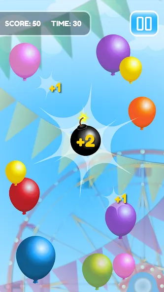 Pop Balloon Kids [МОД: Деньги, Монеты и Меню MOD] Screenshot 3