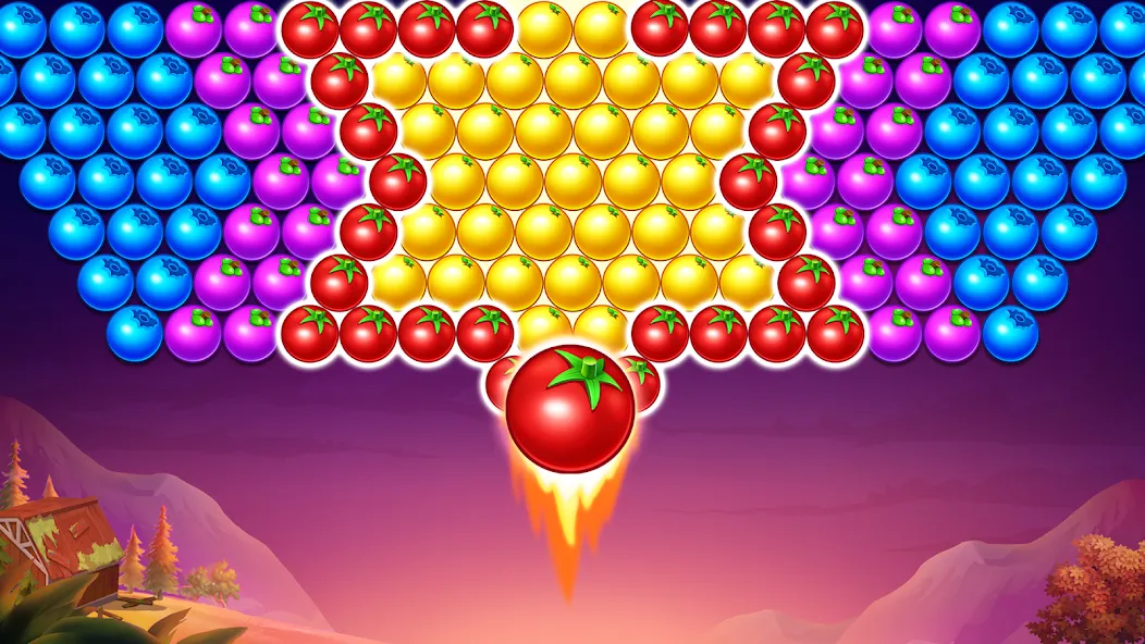 Bubble Shooter Splash (Бабл Шутер Сплэш) [МОД: Меню, Бесконечные монеты и Открытые уровни] Screenshot 3