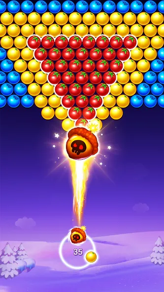 Bubble Shooter Splash (Бабл Шутер Сплэш) [МОД: Меню, Бесконечные монеты и Открытые уровни] Screenshot 5