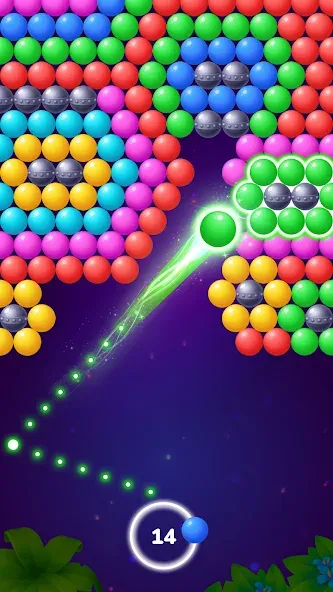 Bubble Shooter Tale: Ball Game (Бабл Шутер Тейл) [МОД: Деньги, Монеты и Меню MOD] Screenshot 3