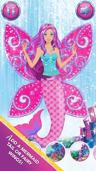 Barbie Magical Fashion [МОД: Все открыто, Дополнительные деньги и Меню MOD] Screenshot 4